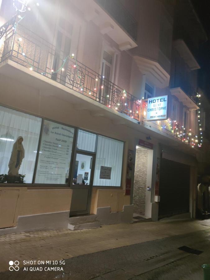 Hotel-Restaurant Le Saint Christophe Lourdes Dış mekan fotoğraf